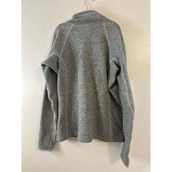 The North Face Womens Crescent Full Zip Button Detail Grey Jacket Size Large - Picture 3 of 9